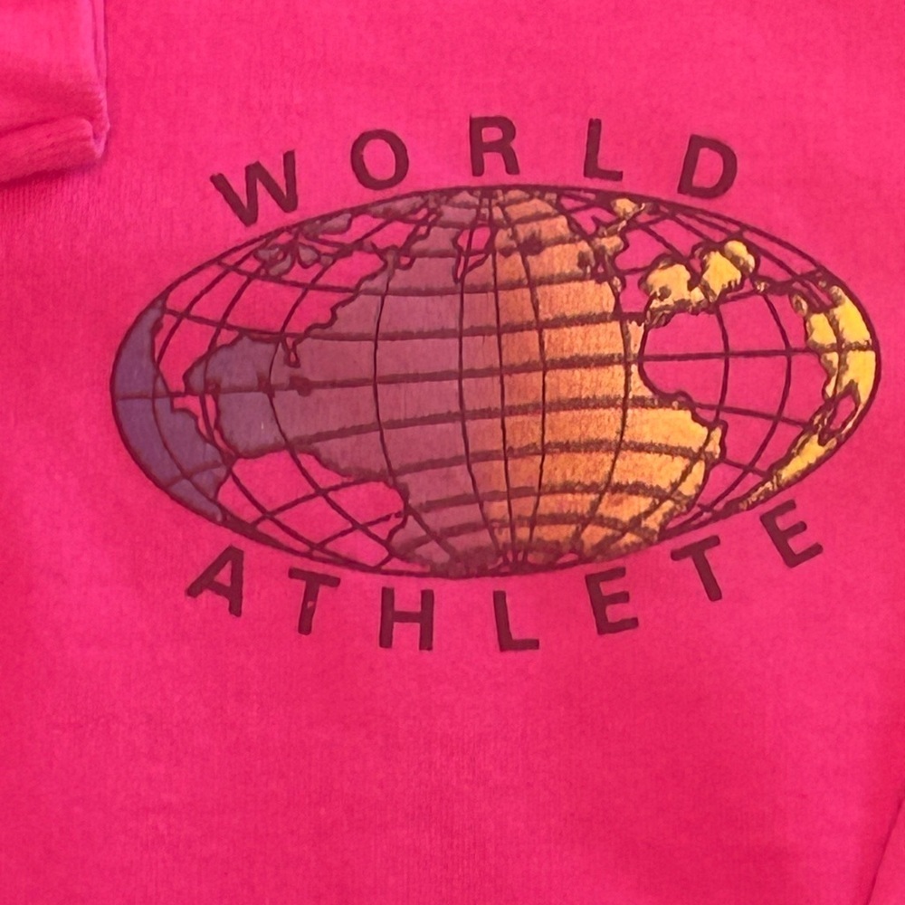 VTG 90 retro gym High mock neck drop shoulder oversized sweatshirt bundle 2 - Picture 9 of 16